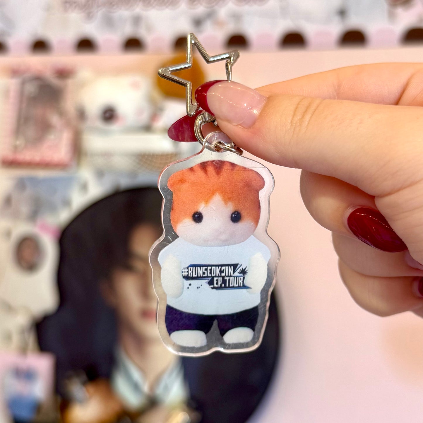 Bangtan Tour Shirt Keychains