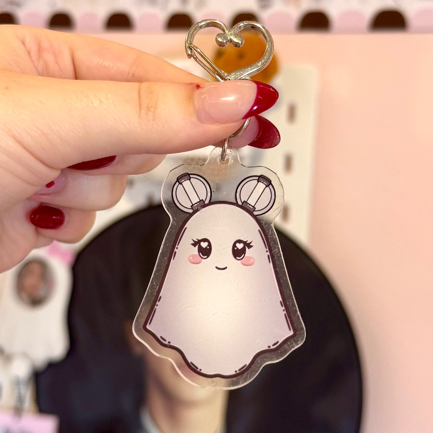 Ghost Lightstick Keychains