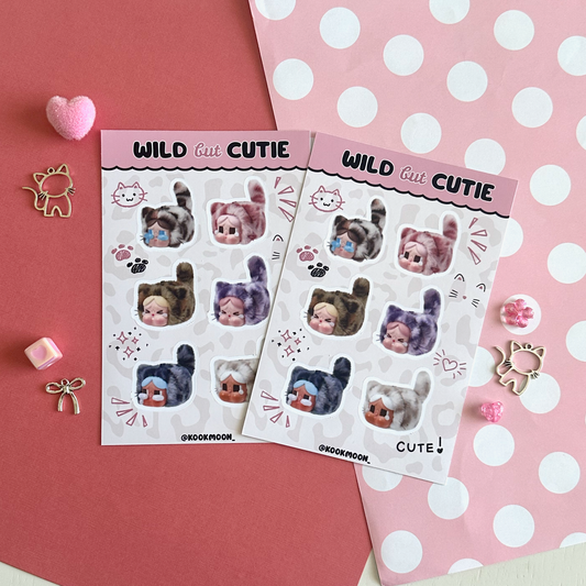 Wild but Cutie Sticker Sheet