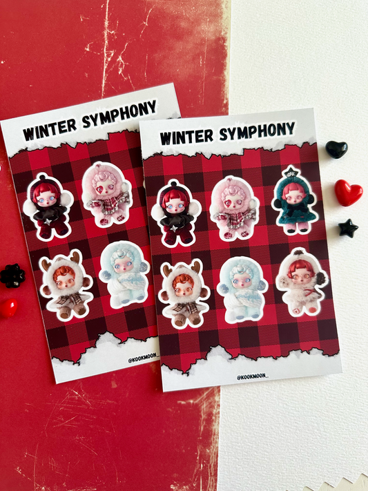 Winter Symphony Sticker Sheet