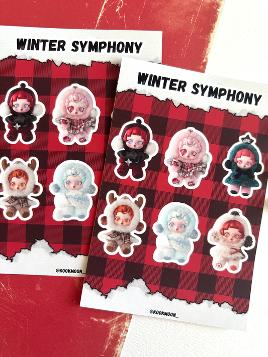 Winter Symphony Sticker Sheet