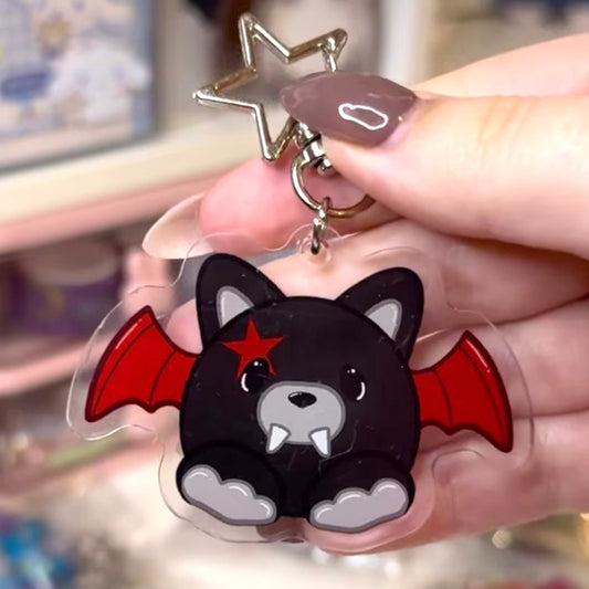 EN- Bat Keychains - ON HAND