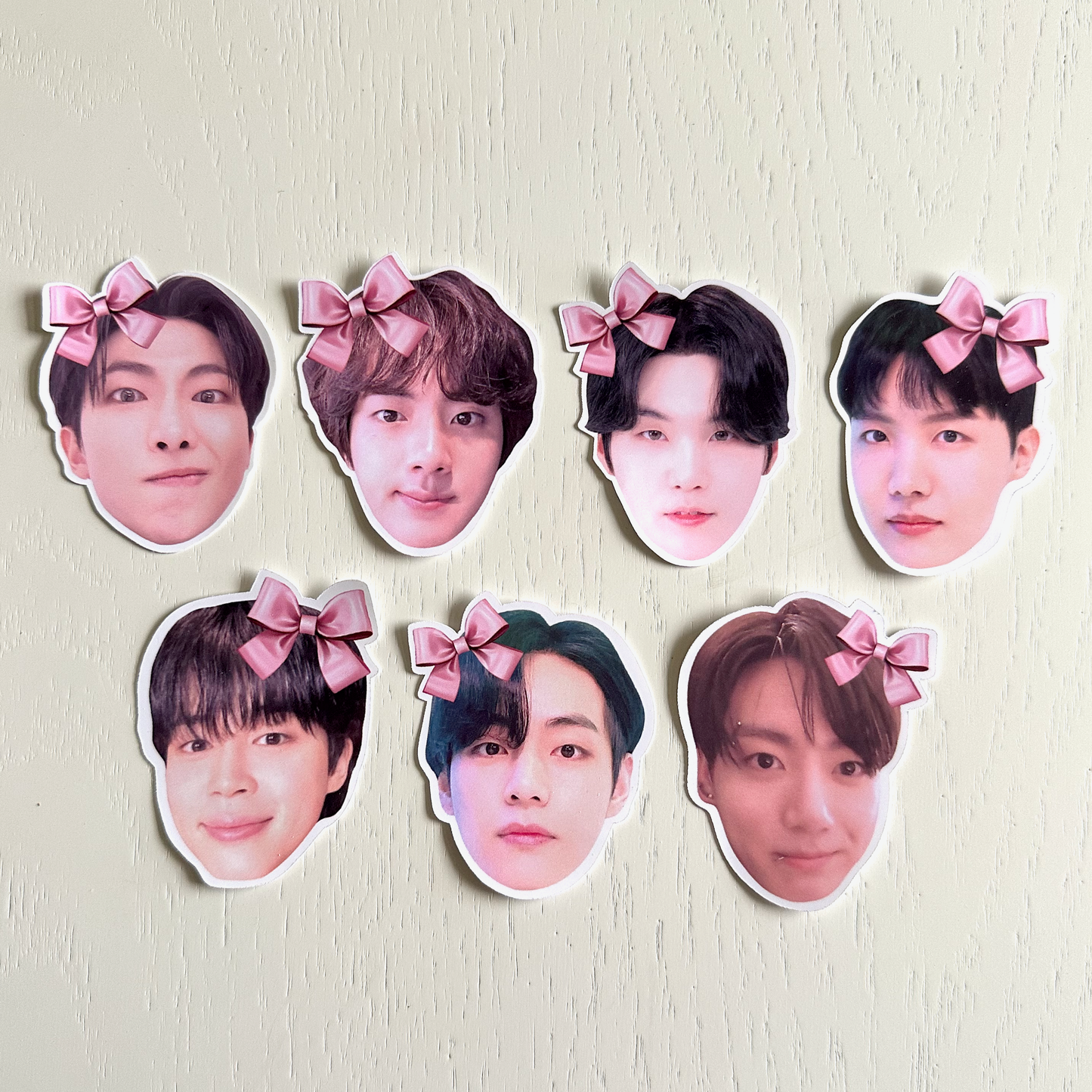 Bangtan Bow Coquette Stickers