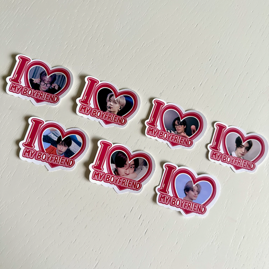 Enhypen I Love my Boyfriend Stickers