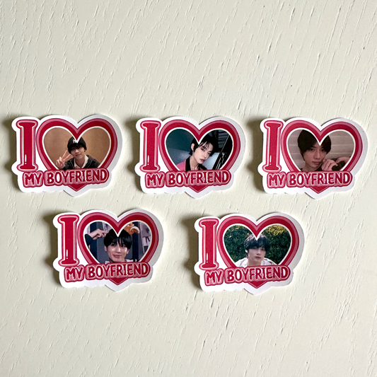 Tubatu I Love my Boyfriend Stickers