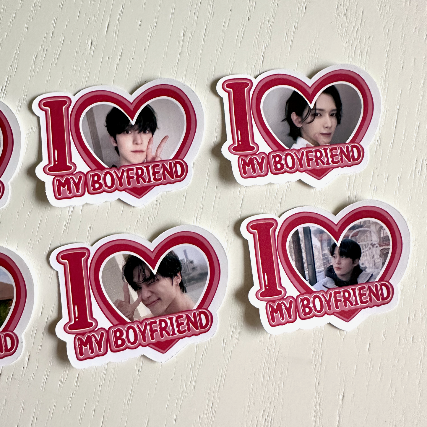 Ateez I Love my Boyfriend Stickers