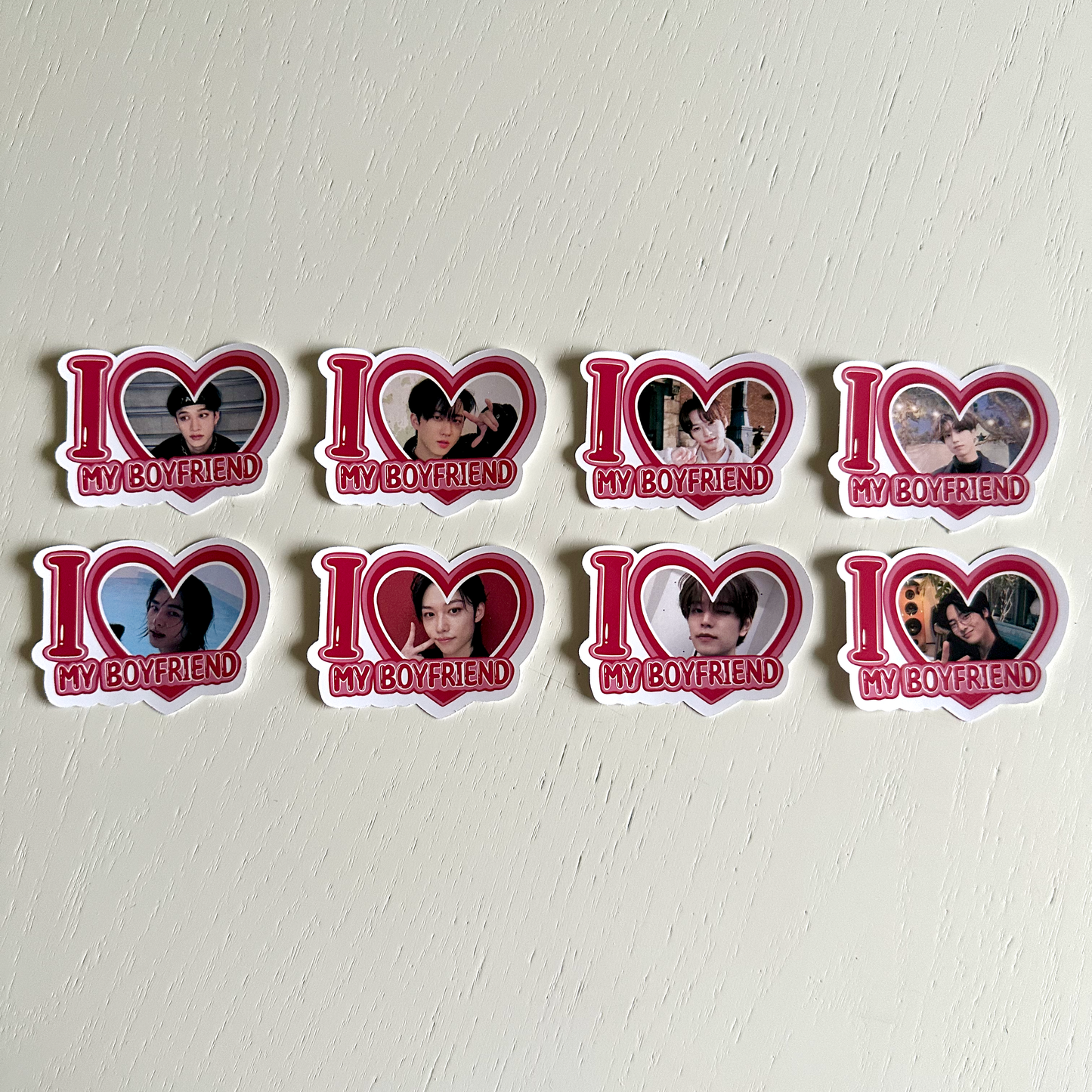 Stray Kids I Love my Boyfriend Stickers