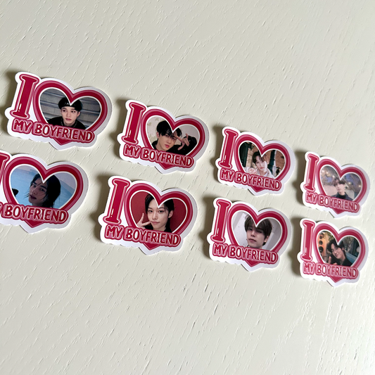 Stray Kids I Love my Boyfriend Stickers