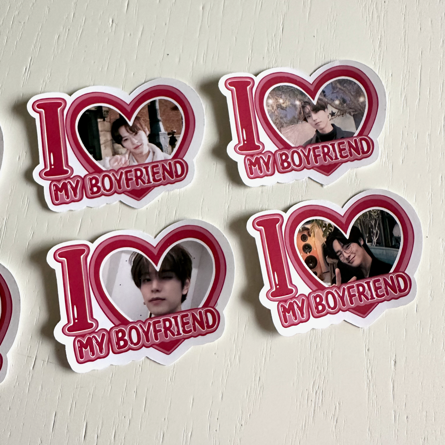 Stray Kids I Love my Boyfriend Stickers