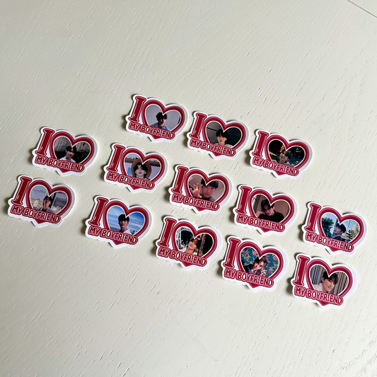 Seventeen I Love my Boyfriend Stickers