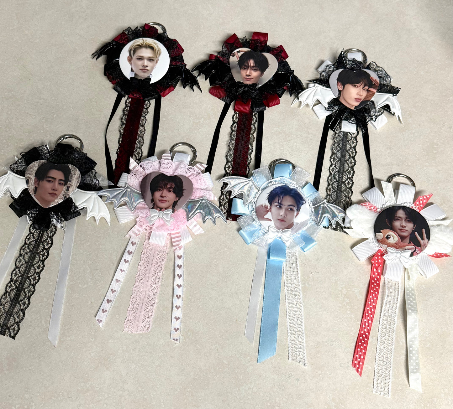 Custom Made Ribbon Badges