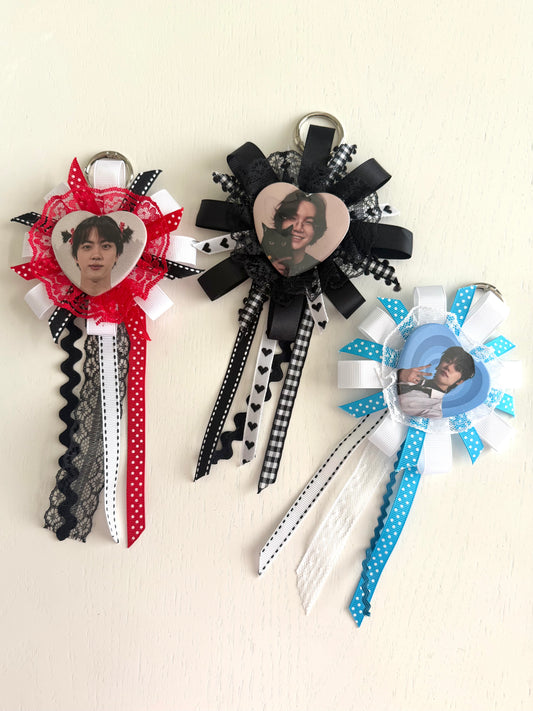 Custom Made Ribbon Badges