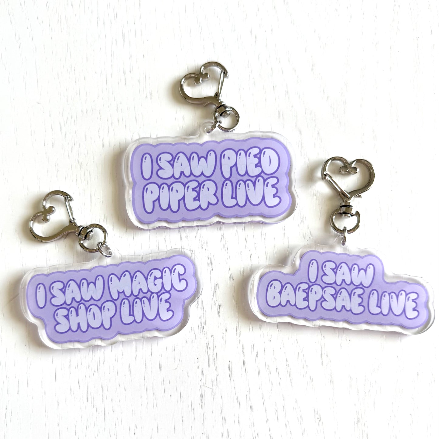 PRE-ORDER - Surprise Song Keychains