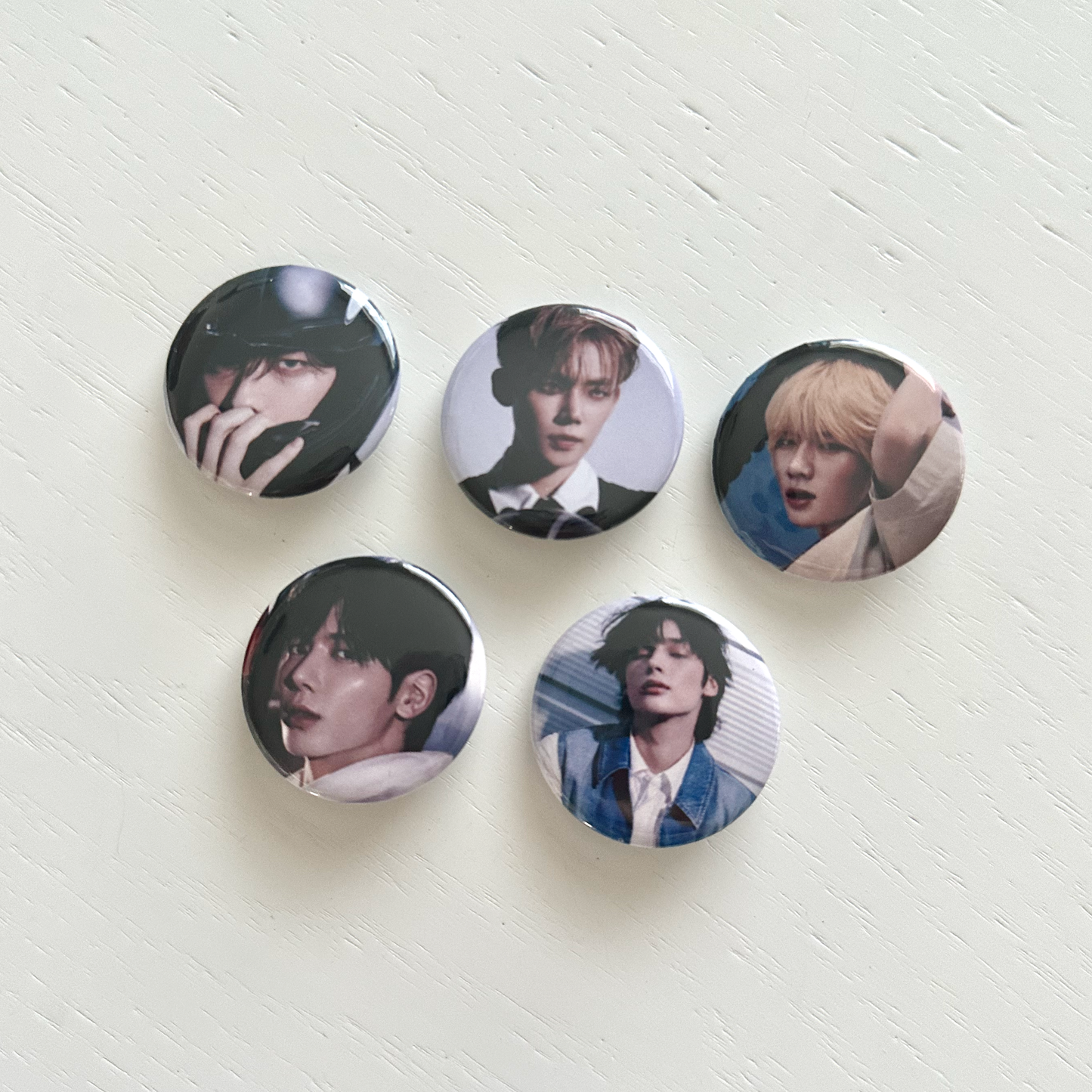 TXT Star Chapter Sanctuary Button Pins