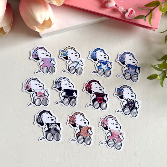Cute K-Pop Album Stickers Ver.2