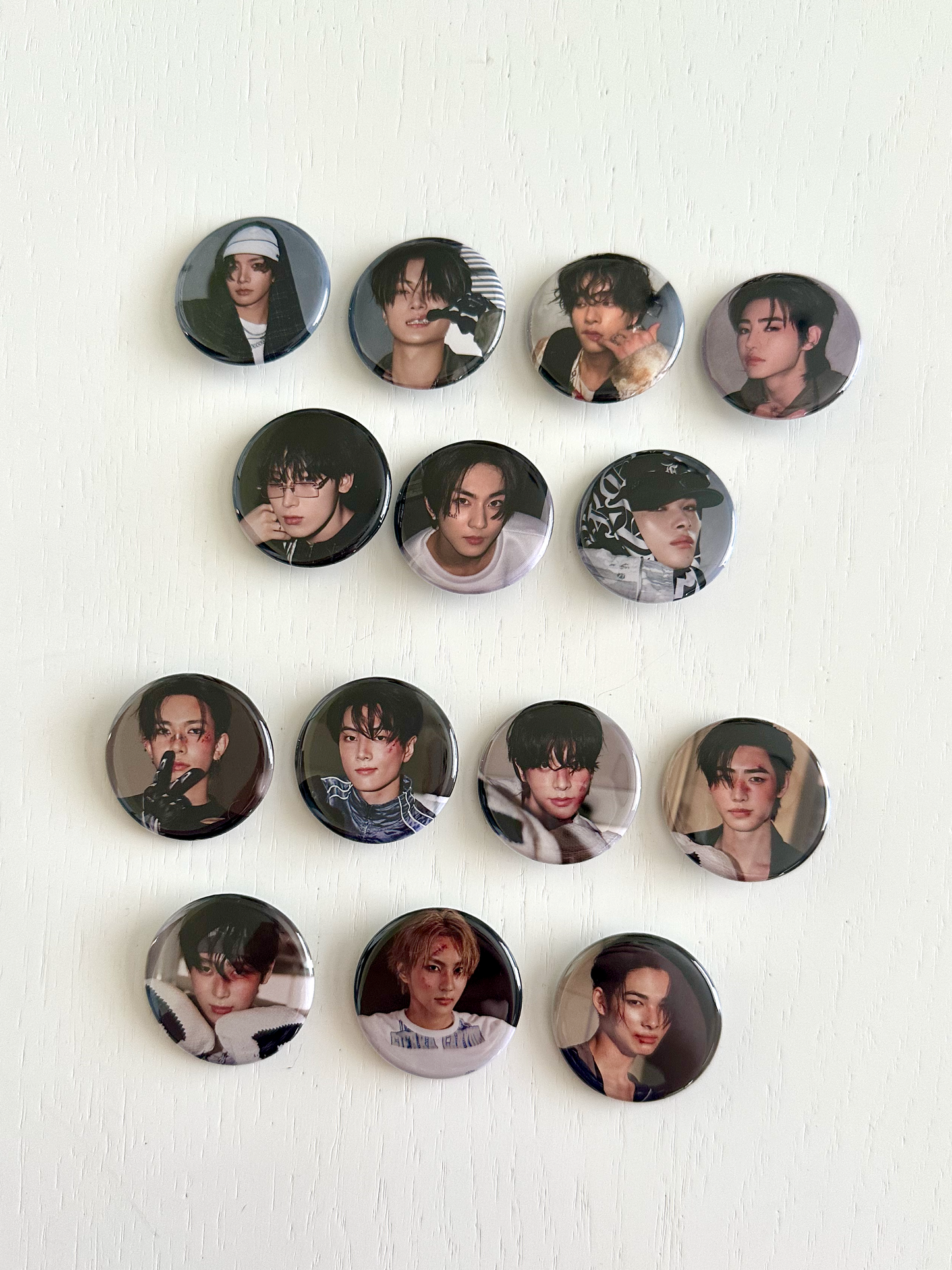 Enhypen No Doubt & Daydream Button Pins