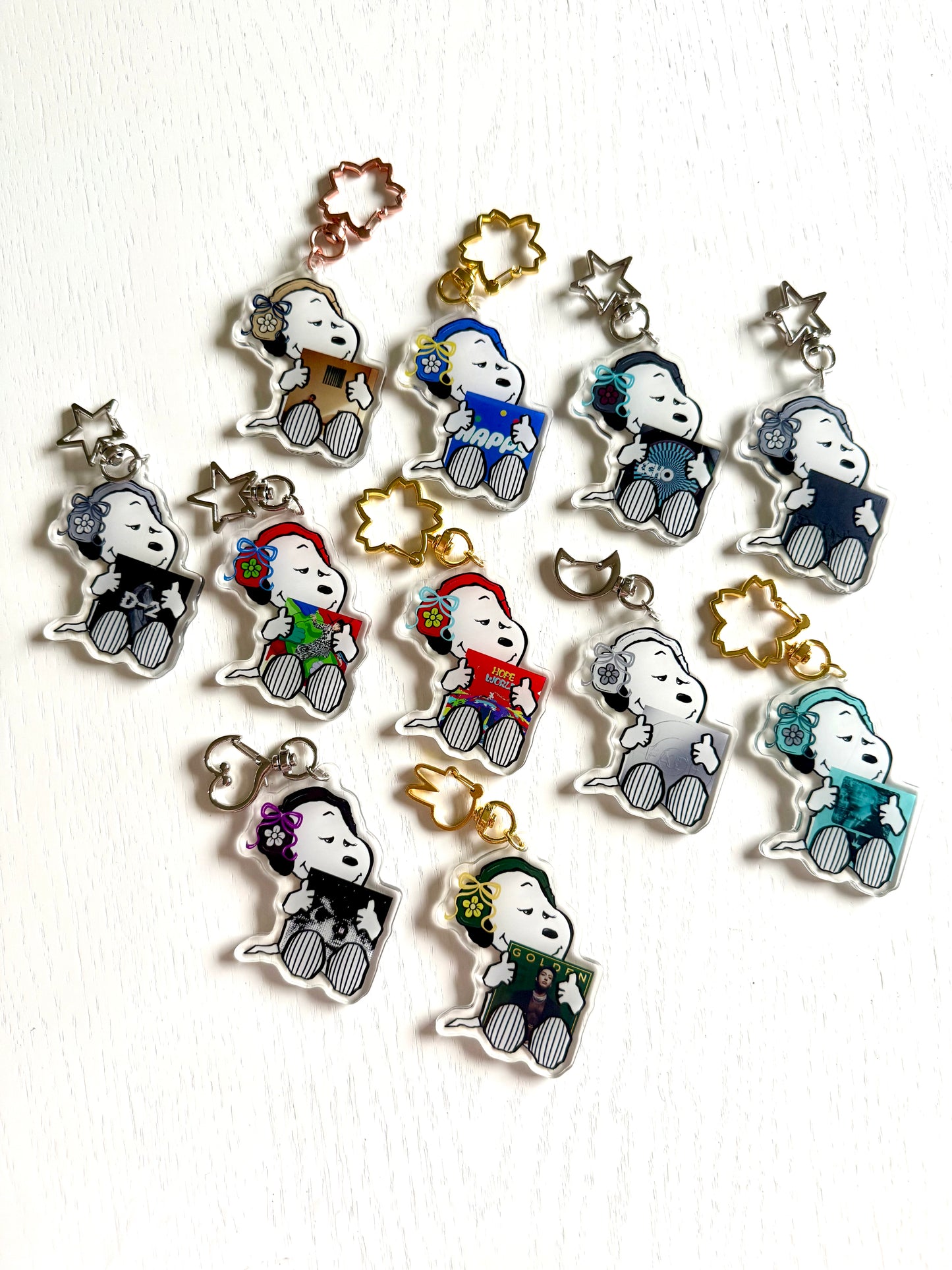 K-Pop Album Keychains
