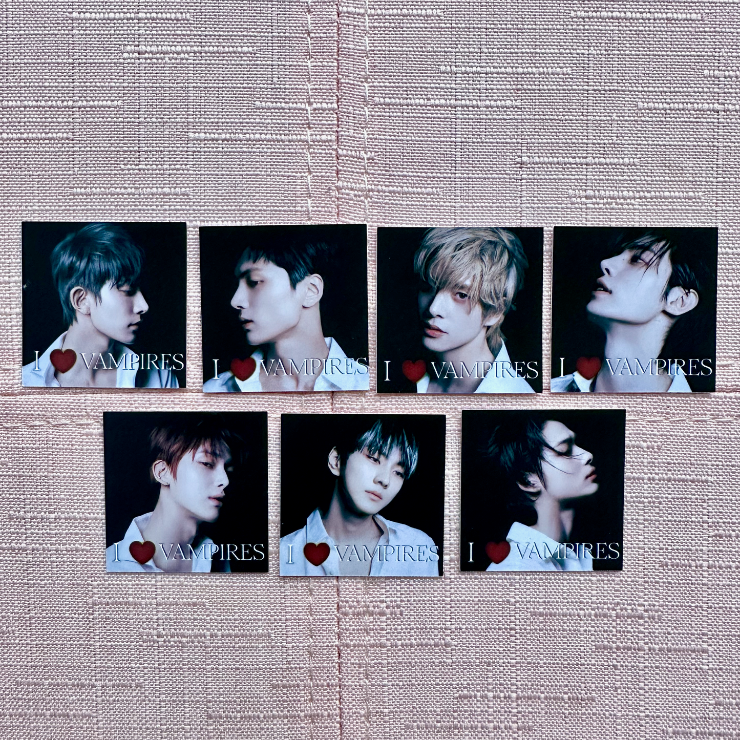 Enhypen I Love Vampires Stickers