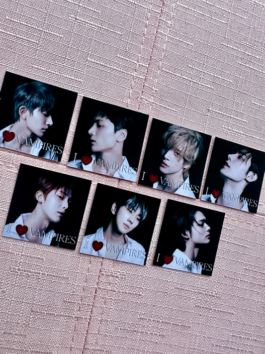 Enhypen I Love Vampires Stickers