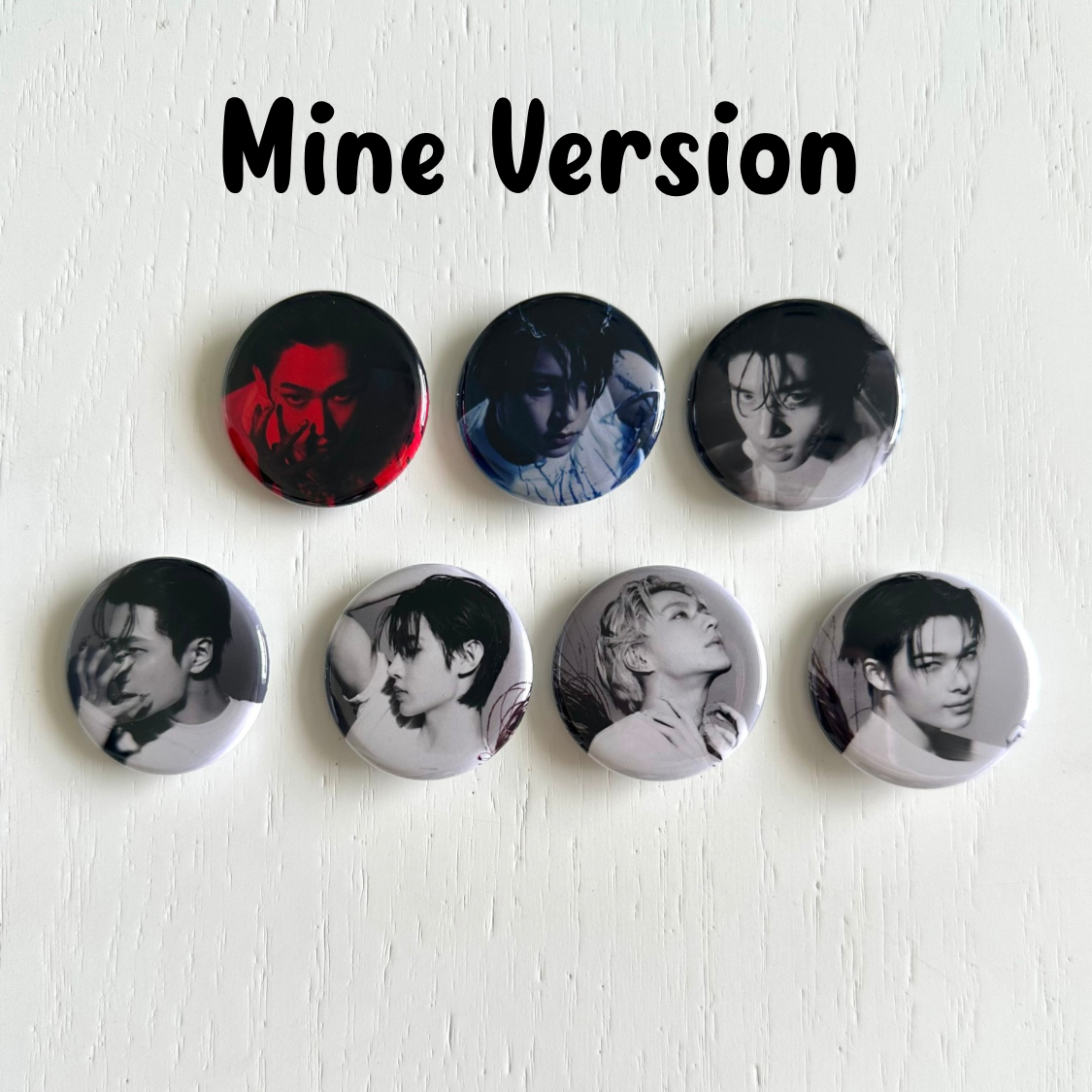 Desire Unleash Concept Photo Button Pins