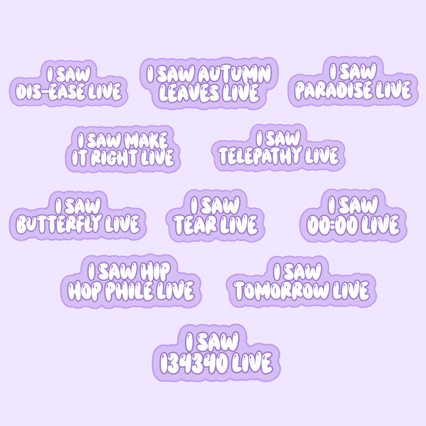 Surprise Song Stickers